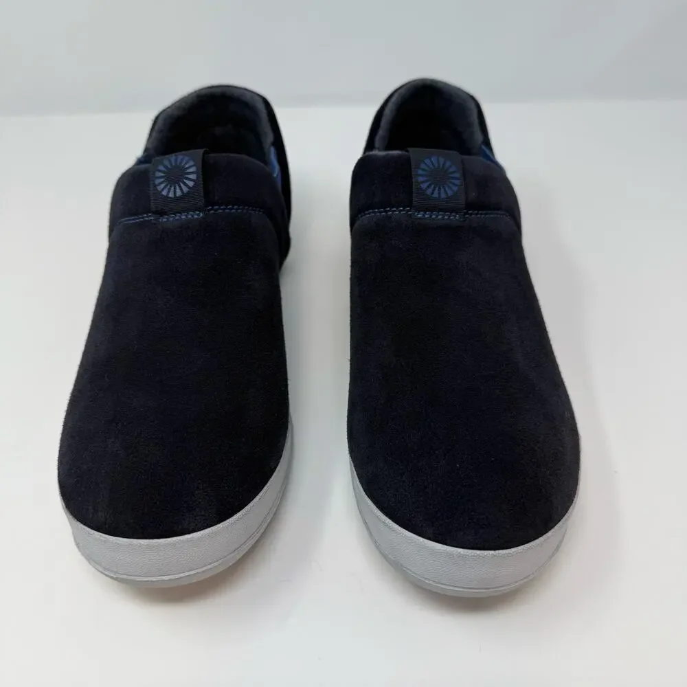 Ugg Suede Tread-Lite Loafers Men's 11 Blue Comfort Shoe Men's Casual Preppy EUC - Picture 2 of 10